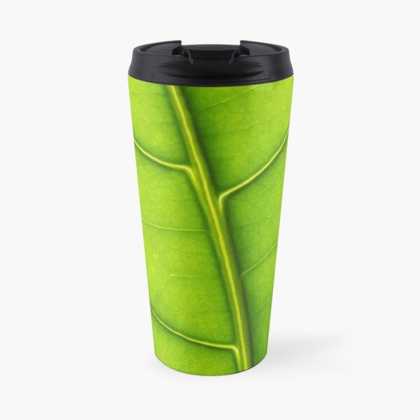 Eco green leaf Travel Mug