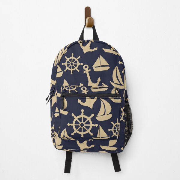 Item preview, Sailing Navy and Yellow designed and sold by AnchoredMae.