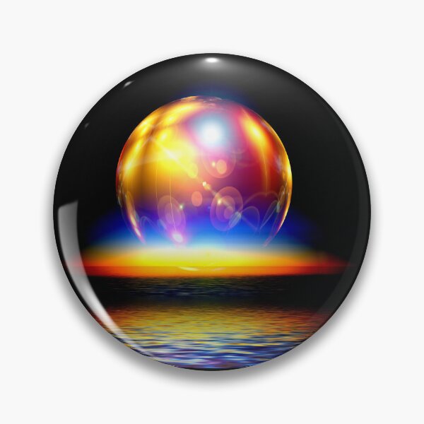 Item preview, Mysterious Orb Hovering Over Water designed and sold by CraftyrCreator.