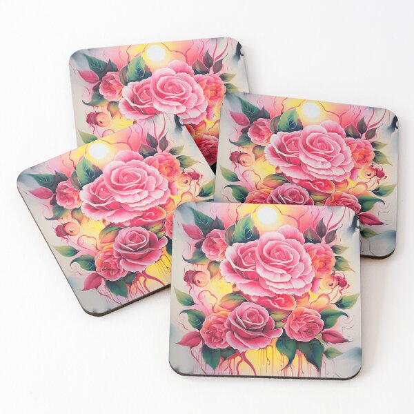 Item preview, Sunrise in the Garden of the Pink Rose designed and sold by TheCraftyG.