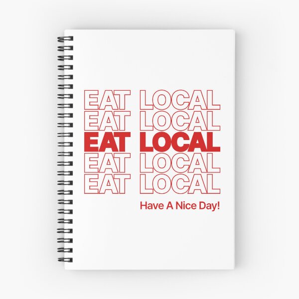 Aperçu de l'œuvre Mangez local - Bonne journée ! créée et vendue par PRANTONE ®.