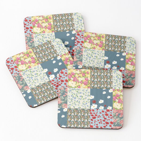 Item preview, Floral Patchwork designed and sold by TEWdream.