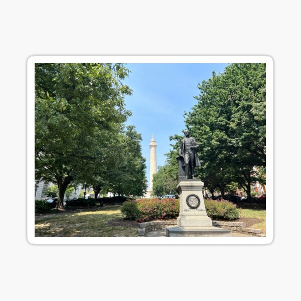 Item preview, Mount Vernon Place East Park designed and sold by BaltimoreanArt.
