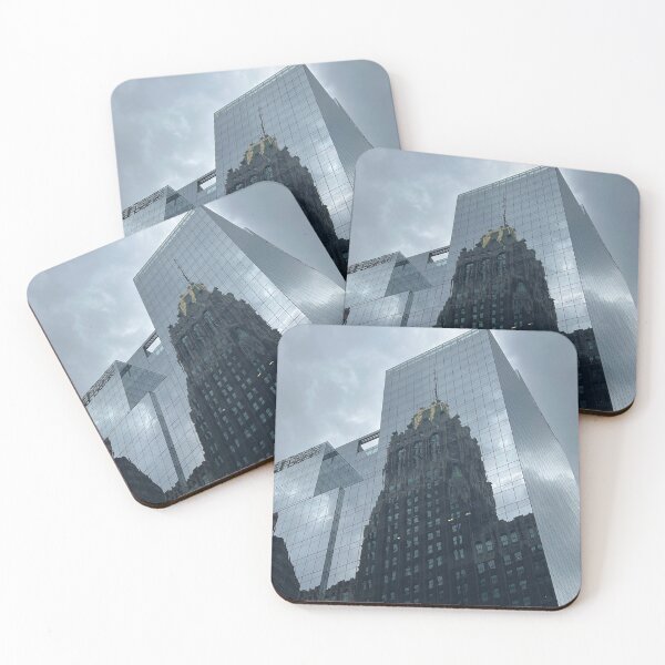 Item preview, Baltimore Trust Building Reflected designed and sold by BaltimoreanArt.