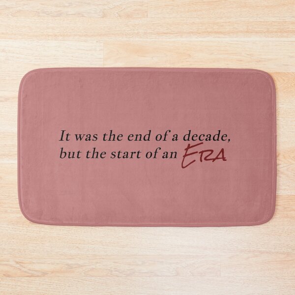 Item preview, "it was the end of a decade, but the start of an era" designed and sold by BlackwellNY.