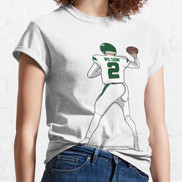 ANY TIME PLACE YOUR MOM SHIRT Zach Wilson, New York Jets - Ellieshirt