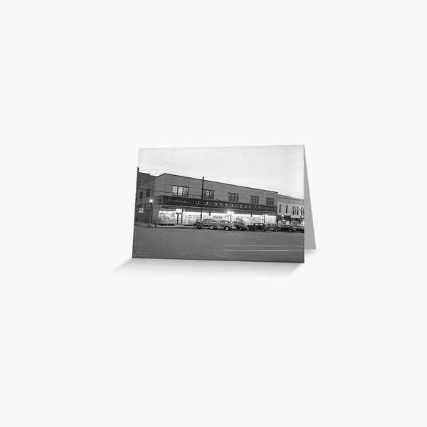 1946 NEWBERRY'S FOUNTAIN, MAYFIELD, KENTUCKY Greeting Card
