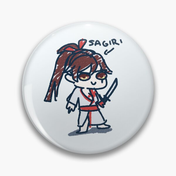 Artikelvorschau, Sehr cooler Sagiri-Kind-Zeichnungs-Chibi-Aufkleber entworfen und verkauft von NekoVoiid.