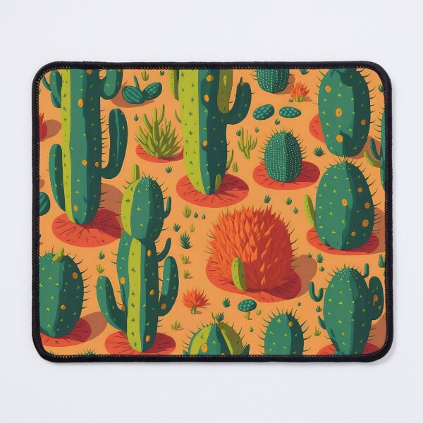 Item preview, Digital Art of Wild Beautiful Desert Cactus Pattern designed and sold by EarthlyLiving.