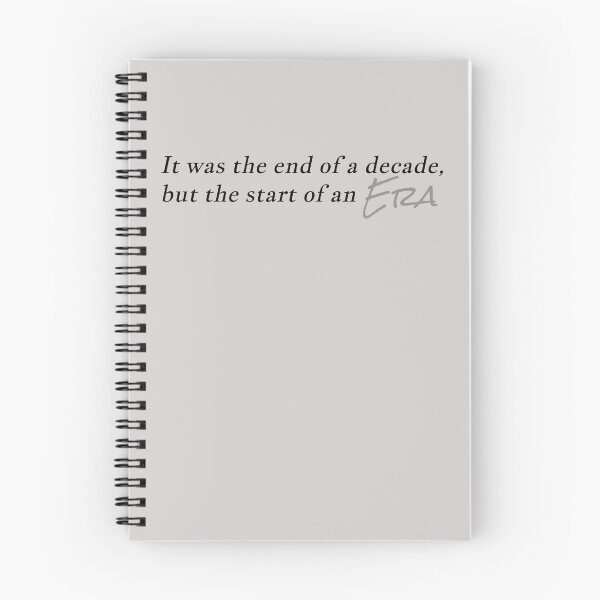 Item preview, "it was the end of a decade, but the start of an era" designed and sold by BlackwellNY.