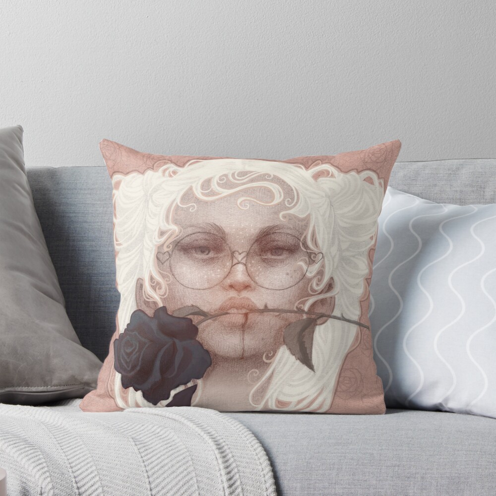 Item preview, Throw Pillow designed and sold by chantalhoreis.