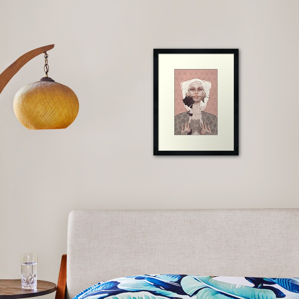 Item preview, Framed Art Print designed and sold by chantalhoreis.