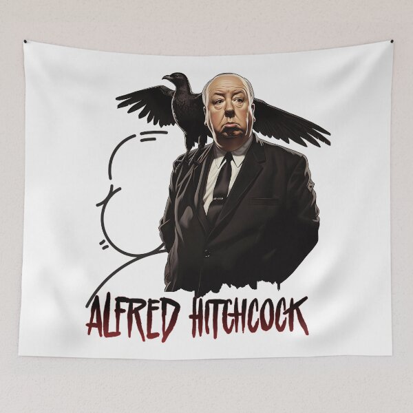 Item preview, Master of Suspense | Alfred Hitchcock Artwork designed and sold by PopPopGfx.