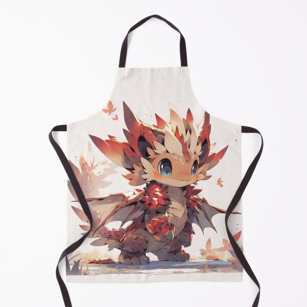 Aperçu de l'œuvre Dragon rouge mignon écailleux créée et vendue par HydraDreams.