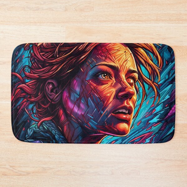 Item preview, Scarred woman escaping pain designed and sold by UninteligentArt.