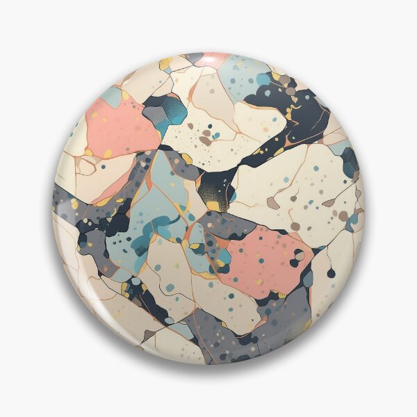 Item preview, Abstract stone terrazo pattern designed and sold by Beige-K-art.