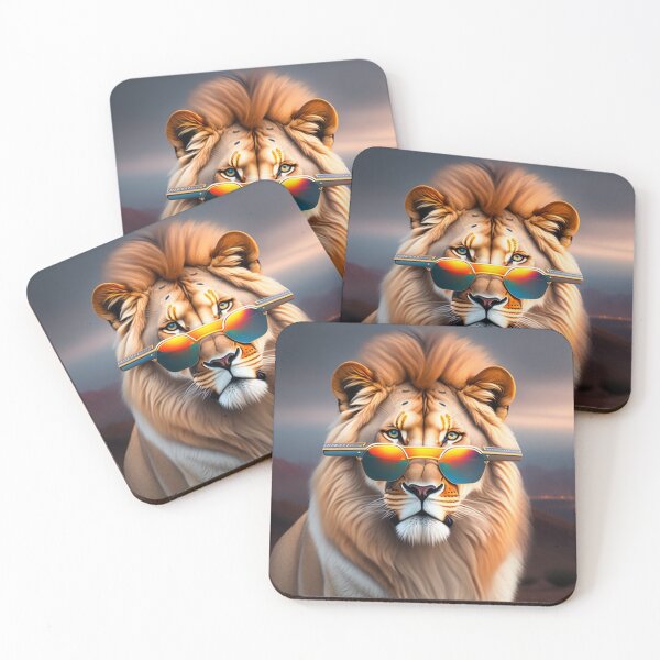 Item preview, ute sexy Lion is wearing sunglasses designed and sold by Magical-bear.