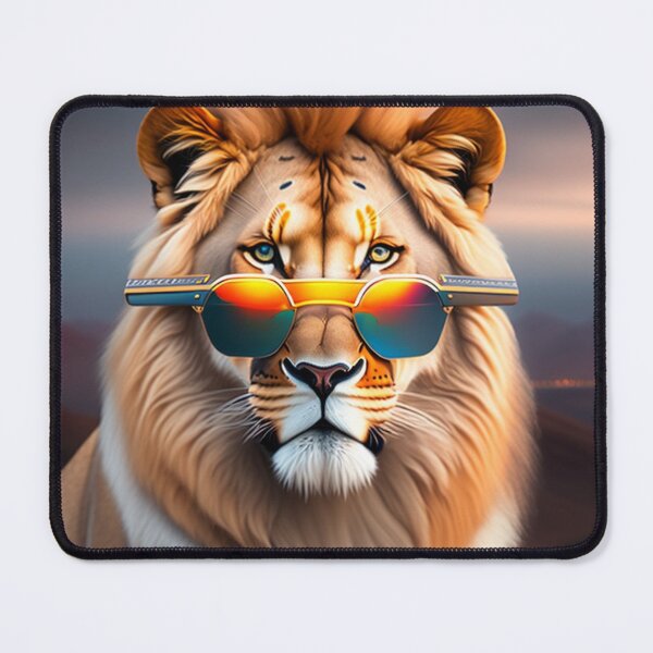 Item preview, ute sexy Lion is wearing sunglasses designed and sold by Magical-bear.