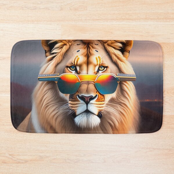 Item preview, ute sexy Lion is wearing sunglasses designed and sold by Magical-bear.