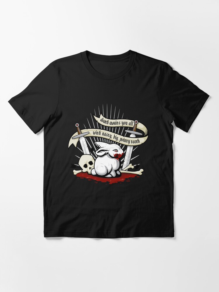 Thumbnail 3 of 7, Essential T-Shirt, The Rabbit of Caerbannog designed and sold by Designerhogan.