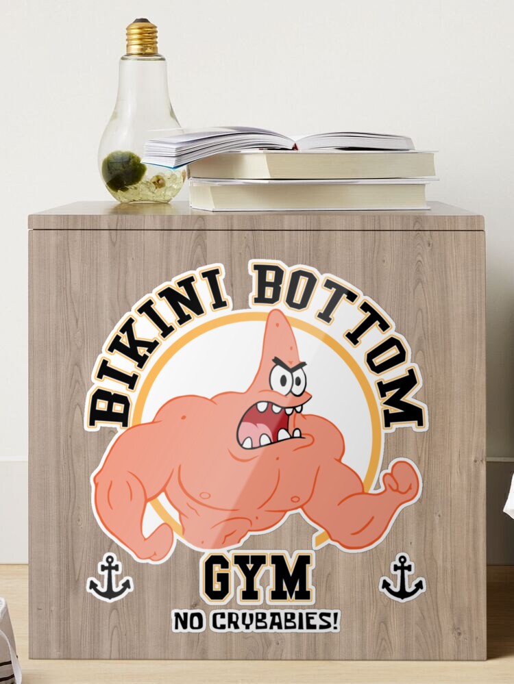 SpongeBob SquarePants Patrick Bikini Bottom Gym Laser Engraved Short S –  SpongeBob SquarePants Shop