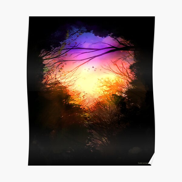 Autumn Burst Poster