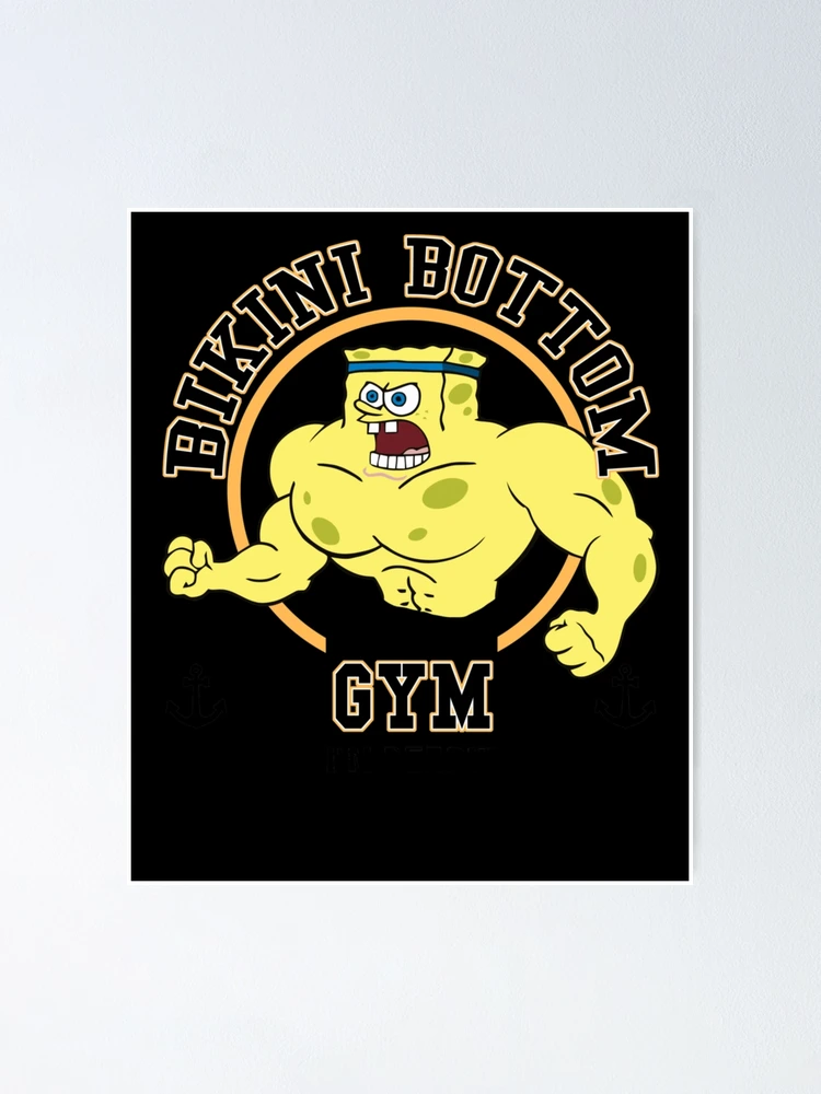 SpongeBob SquarePants Patrick Bikini Bottom Gym Laser Engraved Short S –  SpongeBob SquarePants Shop