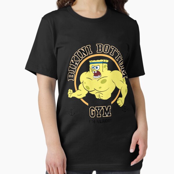 Vista previa del artículo con la obra «Fondo De Bikini Gimnasio Bob Esponja», diseñado y vendido por MarySanders1.