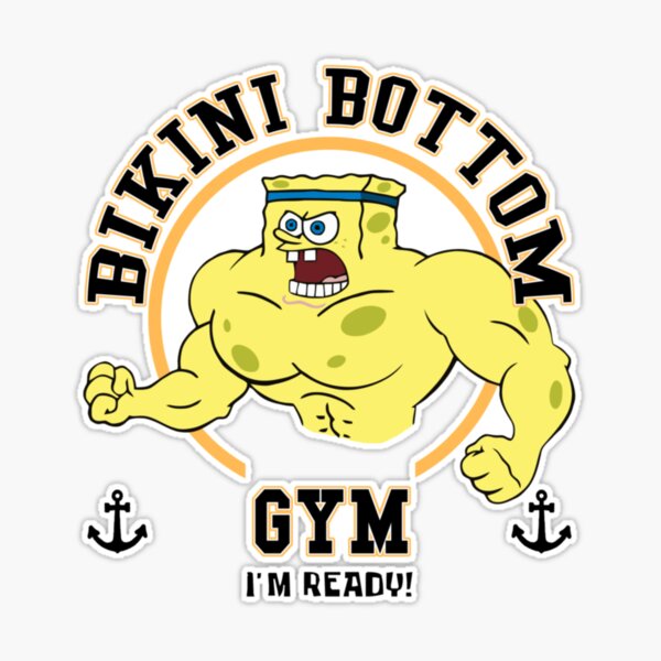 SpongeBob SquarePants Patrick Bikini Bottom Gym Laser Engraved Short S –  SpongeBob SquarePants Shop