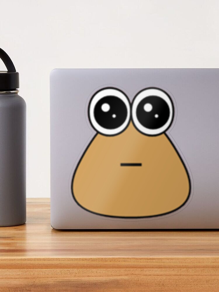 Aesthetic pou dead Sticker for Sale by TheCyberCat