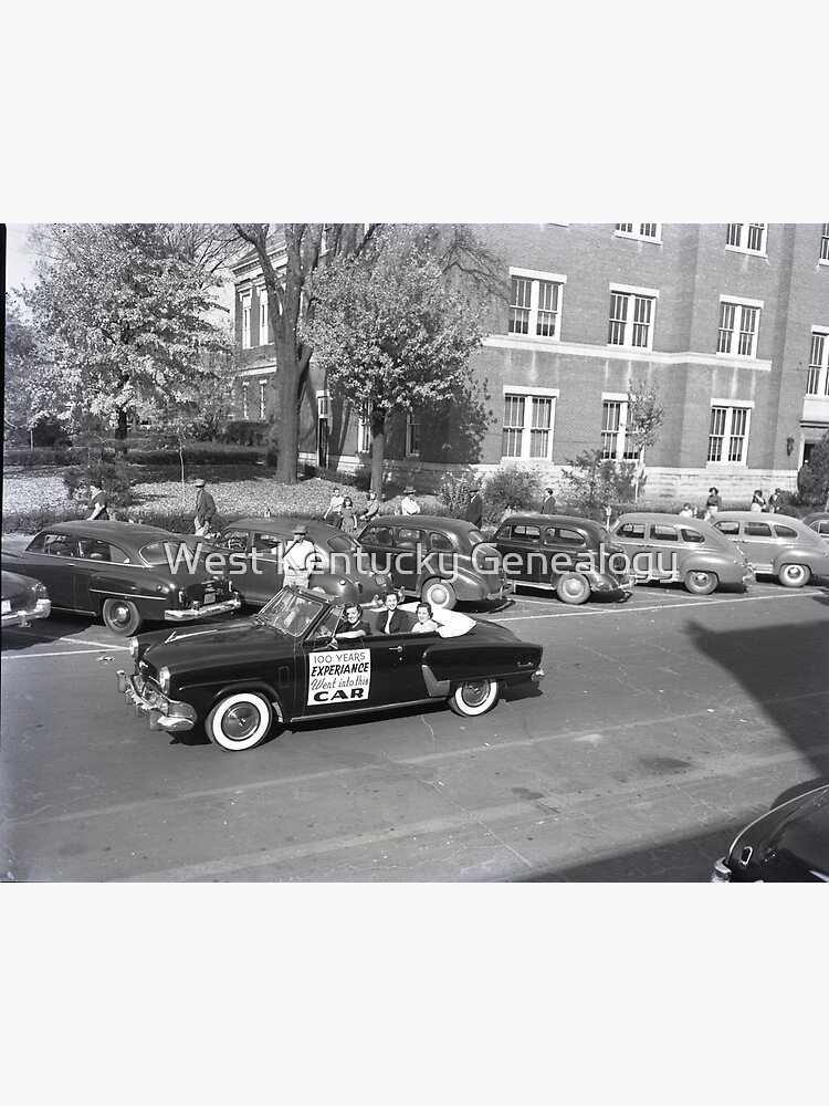 "1952 GRIFFIN MOTORS SALES PARADE, MAYFIELD, KENTUCKY" Photographic Print by westkygenealogy