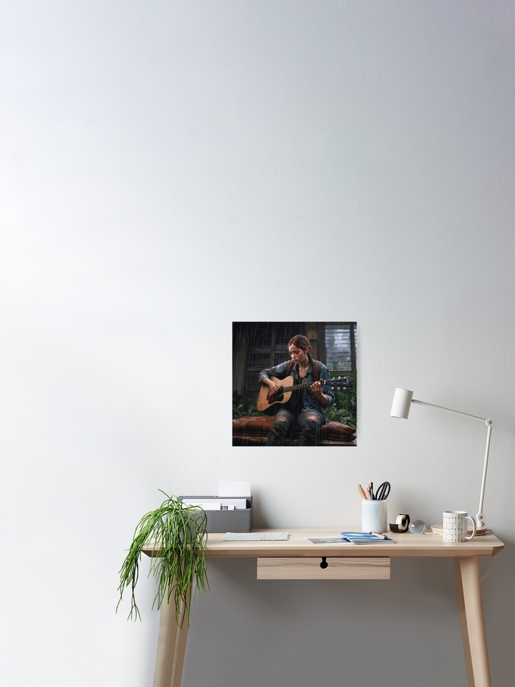 The last of us ellie Guitar Posters Poster for Sale by brentonclant