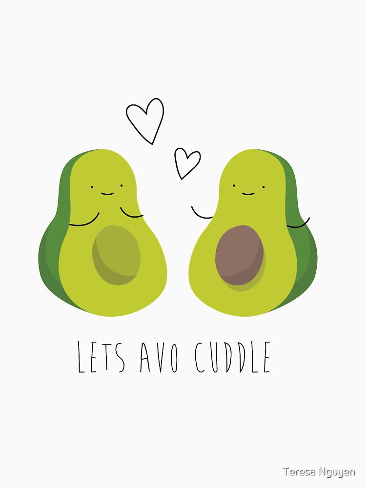 lets avo cuddle teddy