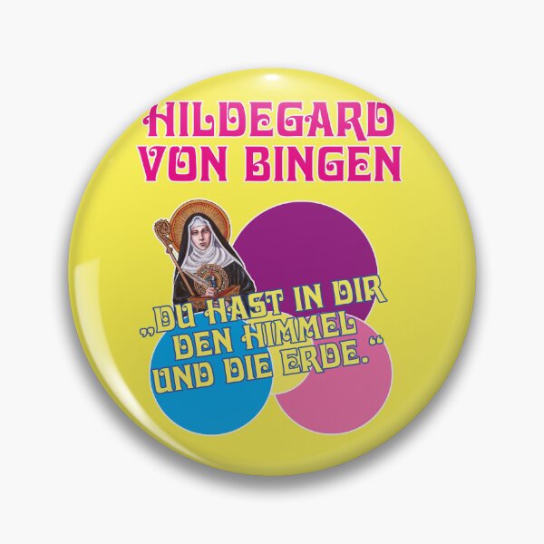 Item preview, Hildegard von Bingen, you have heaven and earth within you designed and sold by Mauswohn.