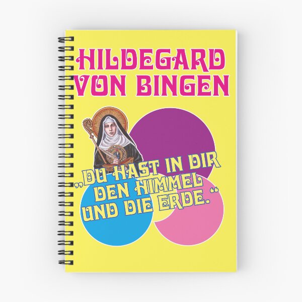 Item preview, Hildegard von Bingen, you have heaven and earth within you designed and sold by Mauswohn.