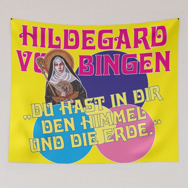 Item preview, Hildegard von Bingen, you have heaven and earth within you designed and sold by Mauswohn.