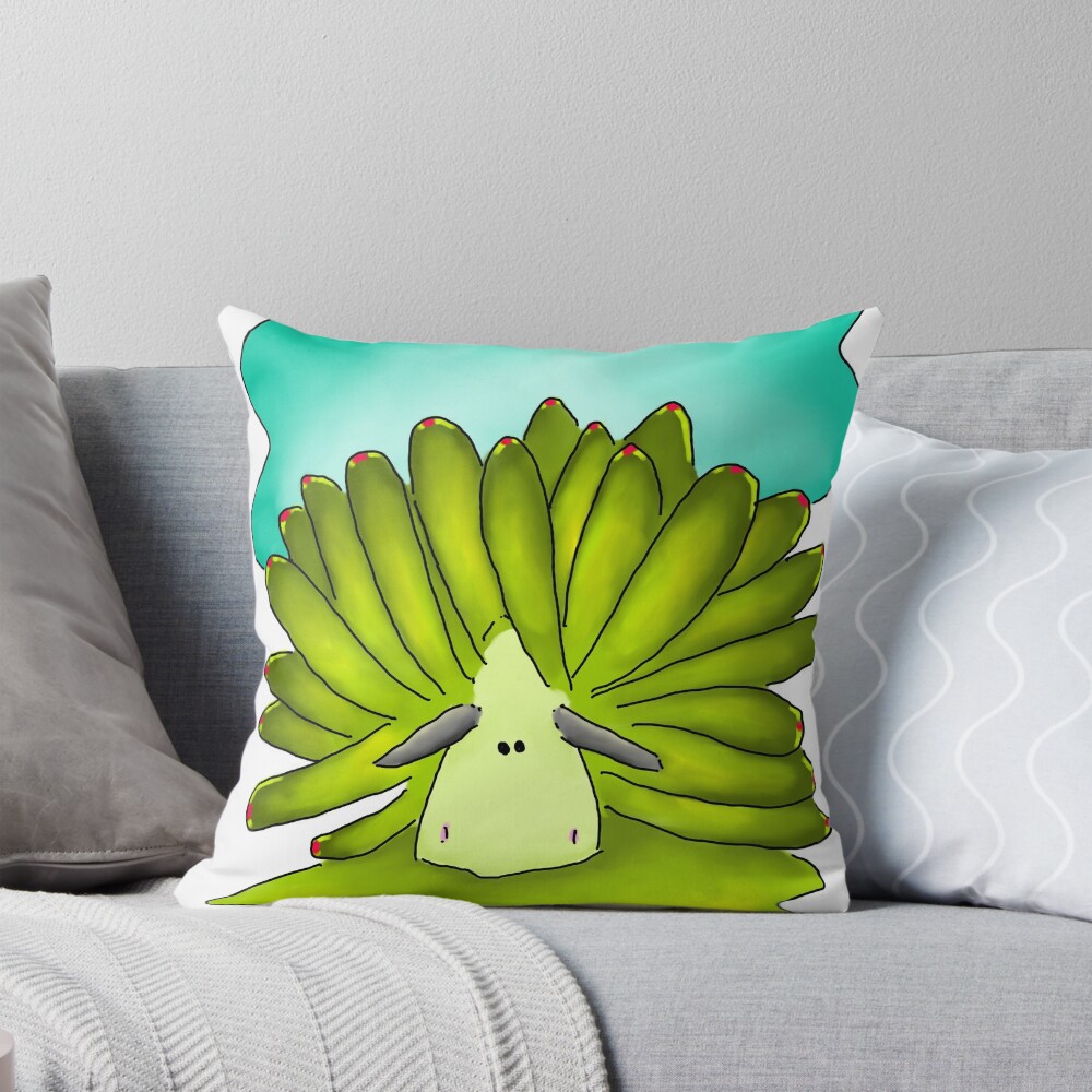 "Cute leaf sheep design" Sticker for Sale by aditikkumar | Redbubble