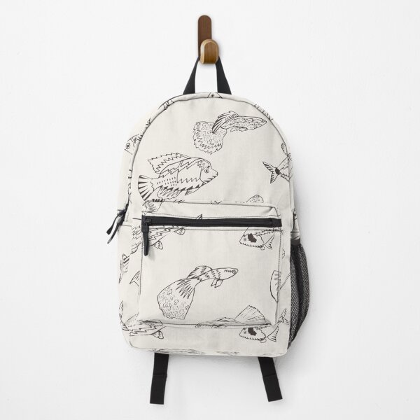 Item preview, Fishes outline seamless pattern background. designed and sold by Jayjaynaenae.