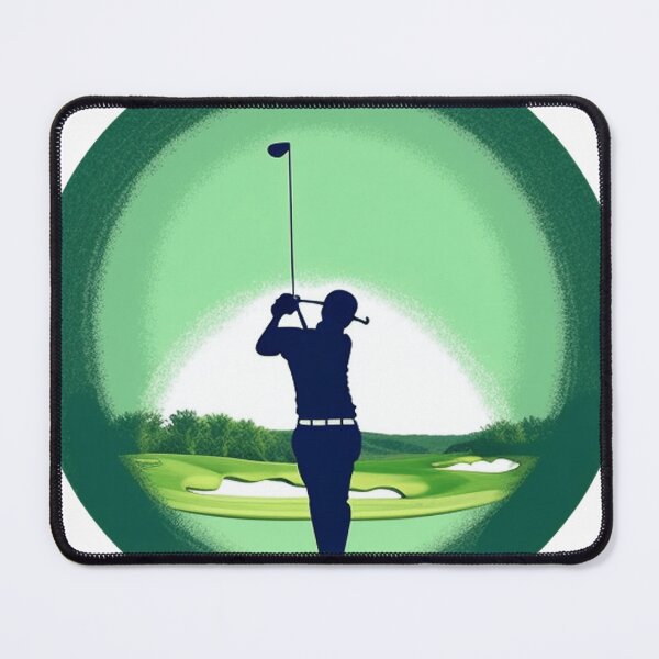 Item preview, a golfer teeing off on a lush green fairway designed and sold by yetmezkadev3.