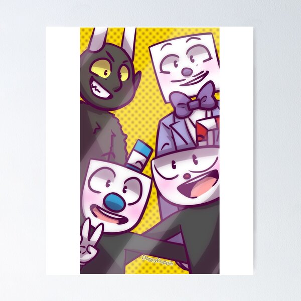 Quadro e poster King Dice - CupHead - Quadrorama