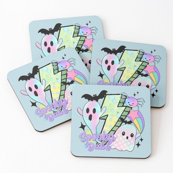 Item preview, Spooky Pastel Pink Halloween designed and sold by taby2you.