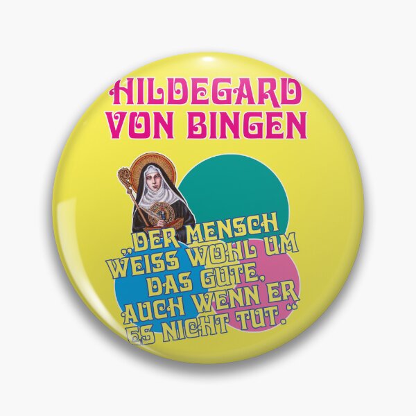 Item preview, Hildegard von Bingen, quote, the good designed and sold by Mauswohn.