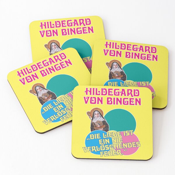 Item preview, Hildegard von Bingen, quote, love designed and sold by Mauswohn.