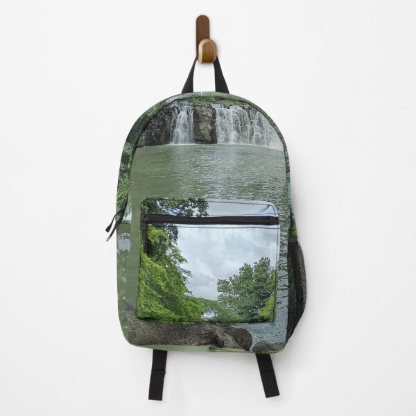 Item preview, Tropical lagoon and waterfall in the middle of the forest in Costa Rica designed and sold by LuisAl1600.