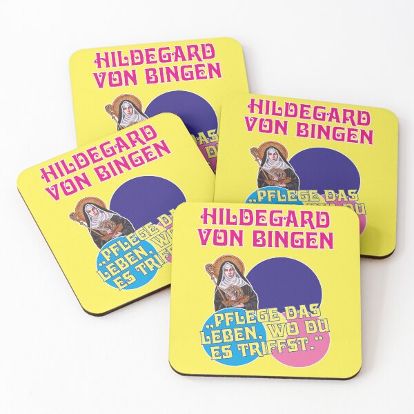 Item preview, Hildegard von Bingen, Nurture life wherever you find it designed and sold by Mauswohn.