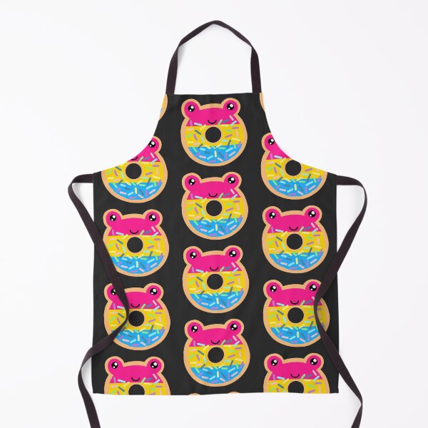 Item preview, Cute pansexual pride frog donut designed and sold by charmednight.