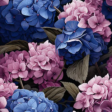 Artwork thumbnail, Hydrangea by patchic