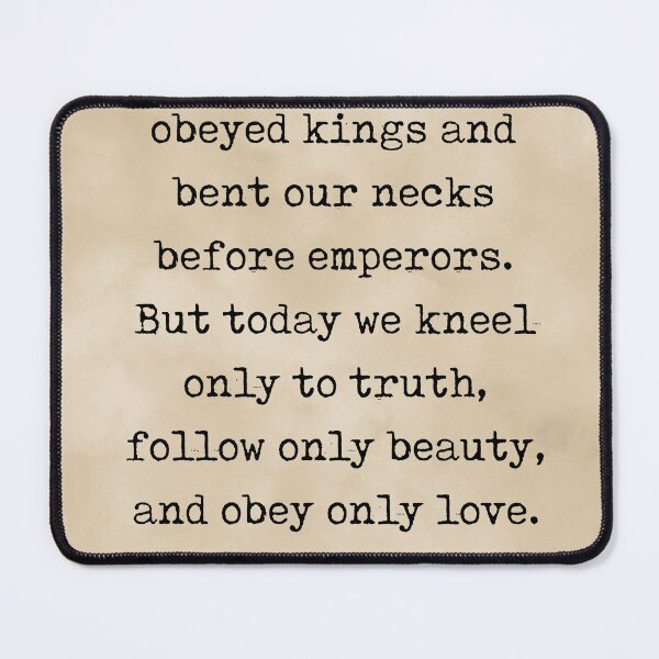 Item preview, Obey only love - Kahlil Gibran Quote - Literature - Typewriter Print 3 - Vintage designed and sold by Studio Grafiikka.