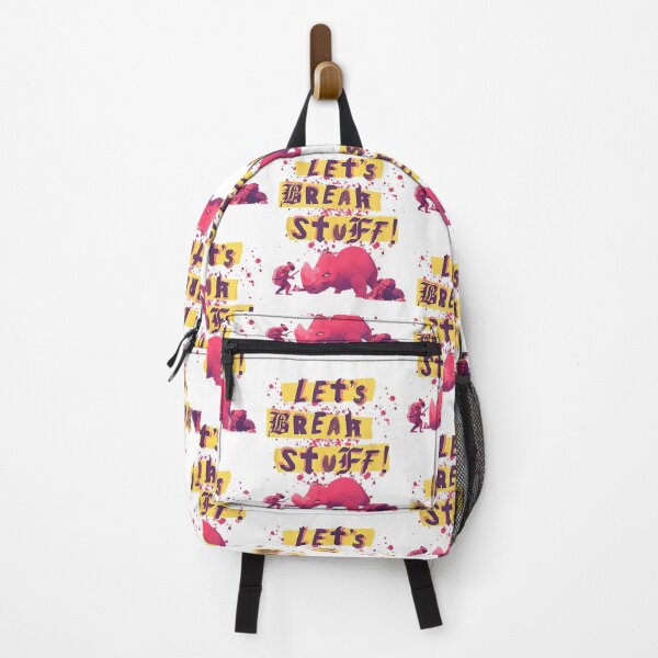 Item preview, Nimona Let’s Break Stuff Rhinoceros Rock Splatter designed and sold by TonyDegenhardt.
