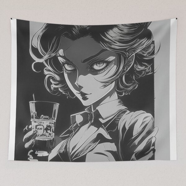 Item preview, Detective Discuss Case With Drink designed and sold by JoyseRranoi.